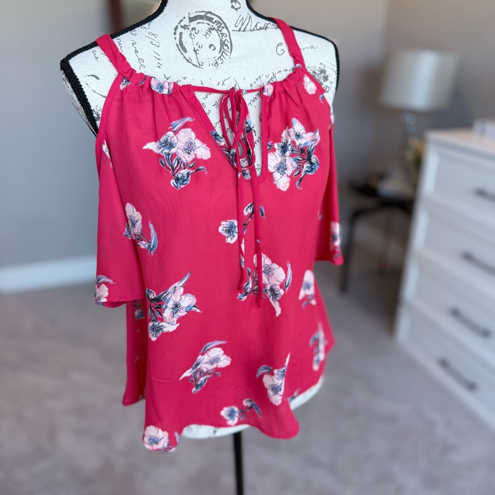 Sienna SkyFloral Pink Women's Top